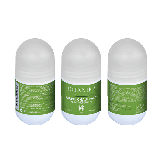 Baume chauffant roll-on – soulagement des douleurs